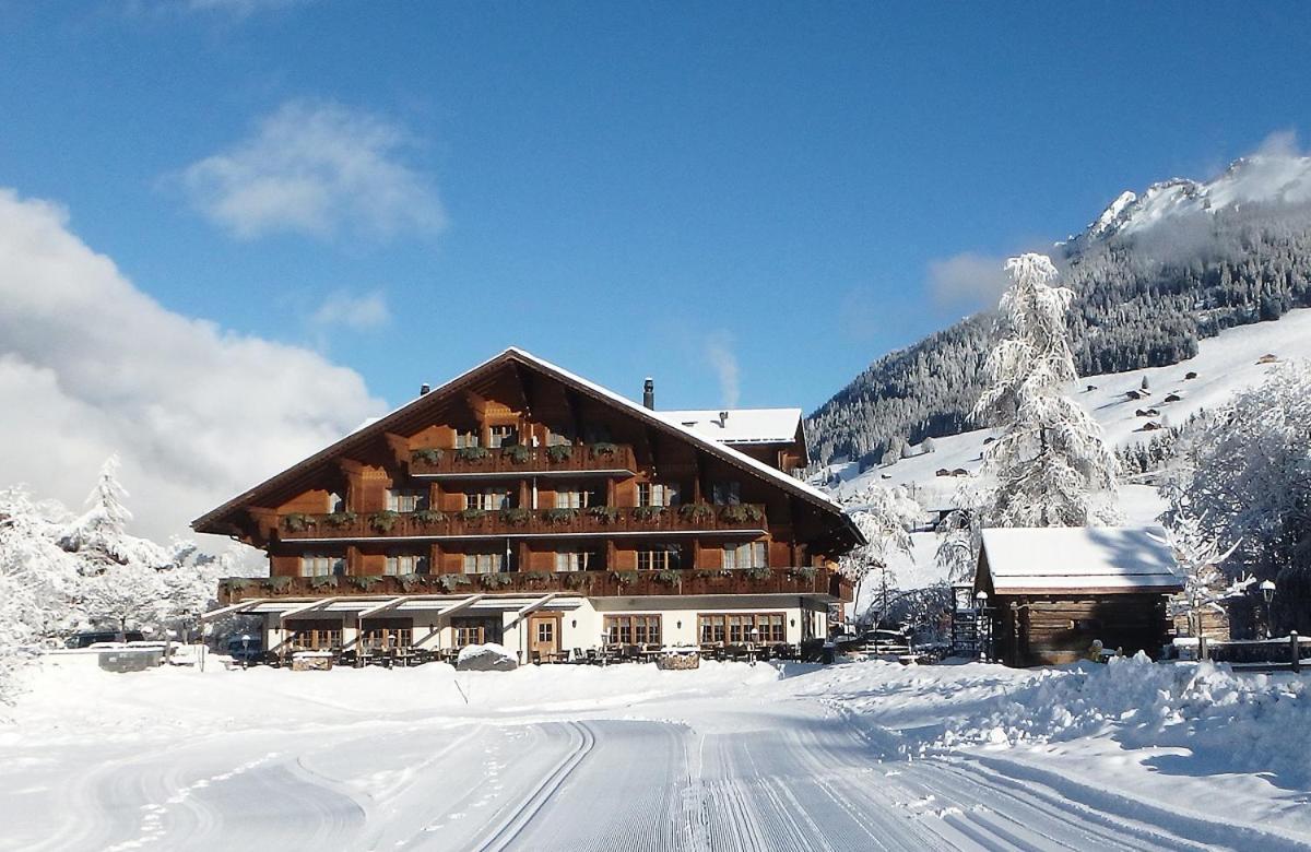 Hotel Alpenland Gstaad Eksteriør billede