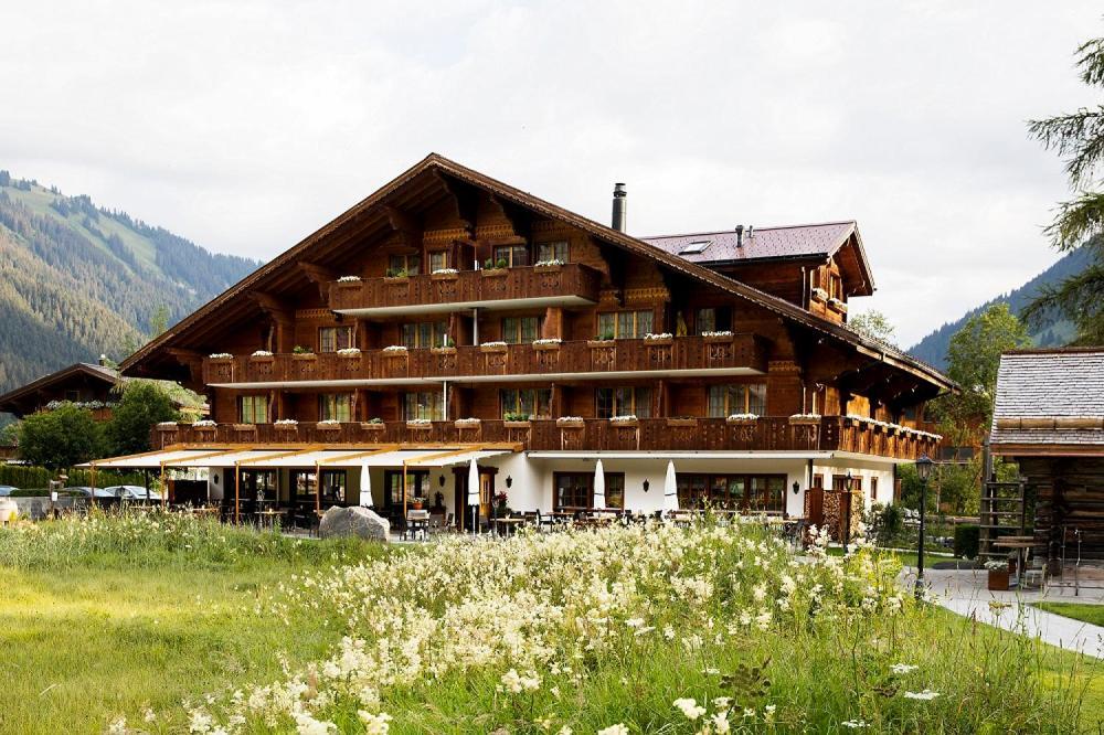 Hotel Alpenland Gstaad Eksteriør billede