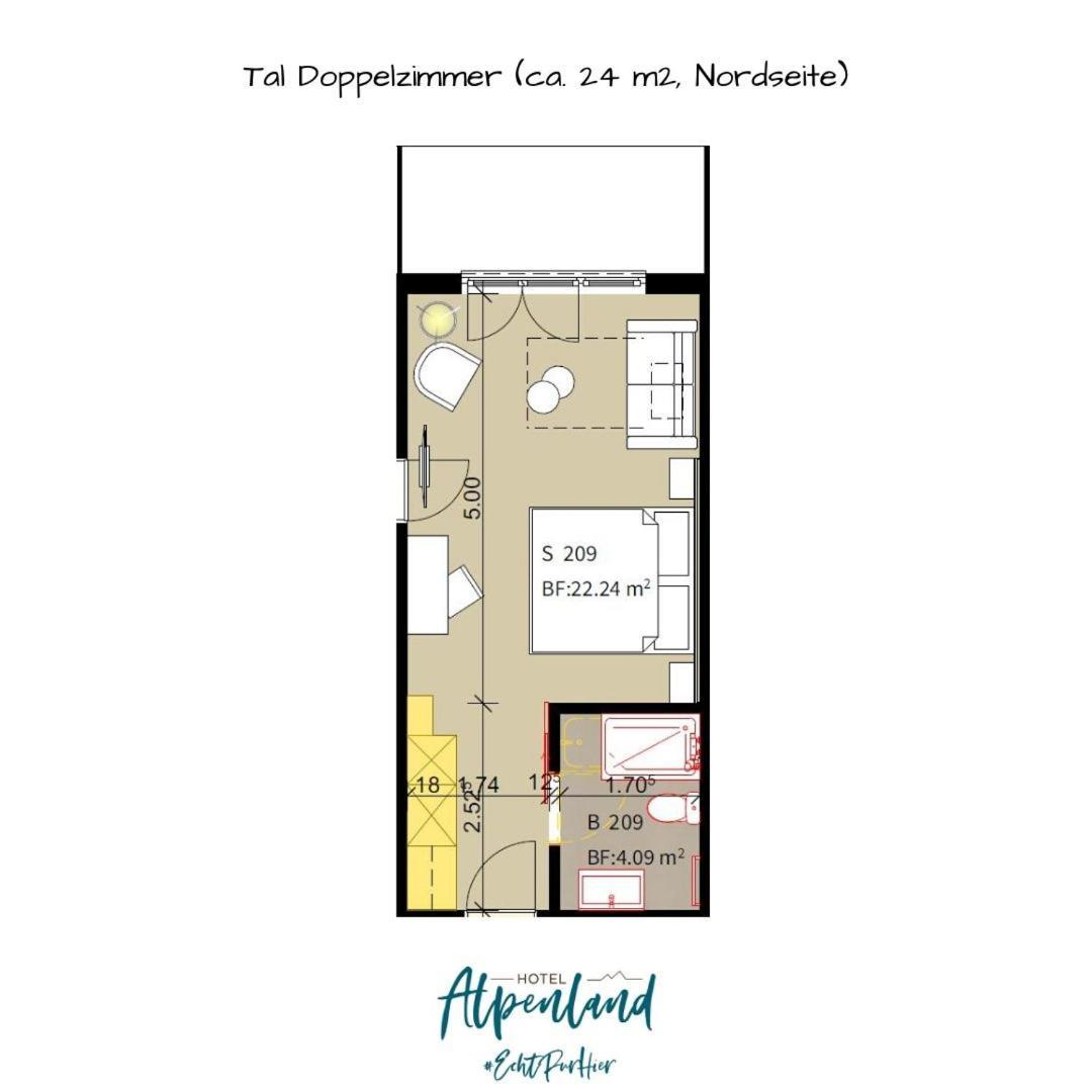 Hotel Alpenland Gstaad Eksteriør billede