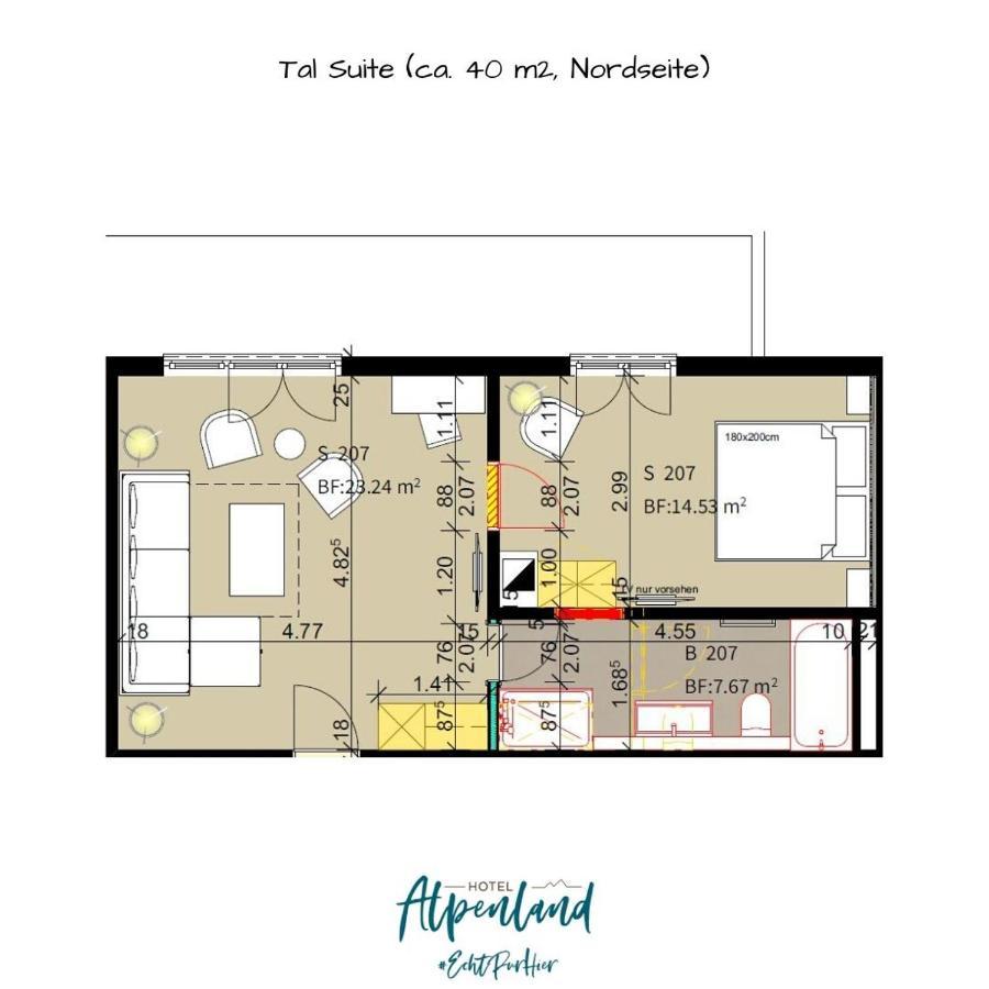Hotel Alpenland Gstaad Eksteriør billede